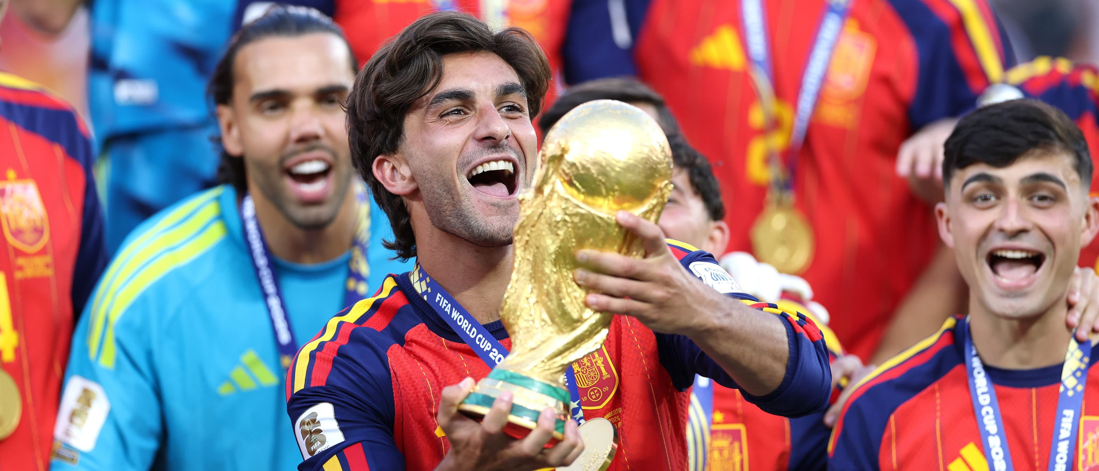 World Cup Hero Ferran Torres Explains Decision To Wear Trump-Inspired Hat During Parade