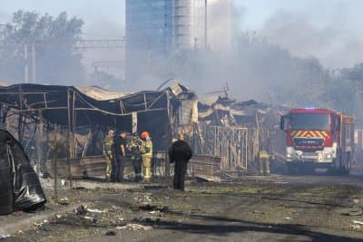 Russian drone, missile strikes on Ukraine kill 8, injure dozens