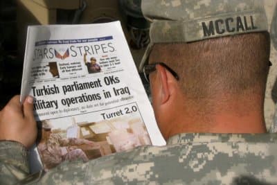 Pentagon fires Stars and Stripes editor-in-chief, publisher, reporter