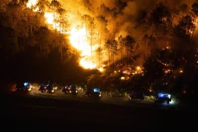 Authorities in France, Spain allow some wildfire evacuees to return