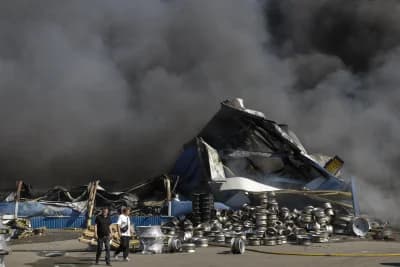 Ukraine: 37 dead near Kyiv after ammunition depot hit
