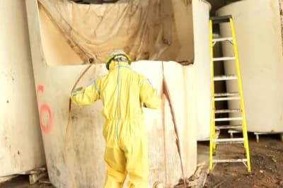 Rotting fish sauce being removed from plant after decades of stench