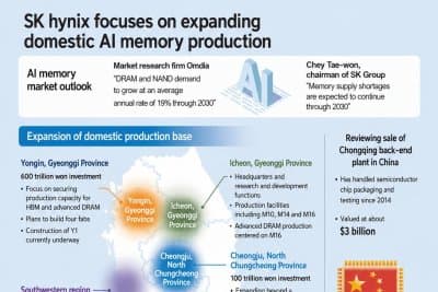 SK hynix expands South Korea output to meet AI memory demand