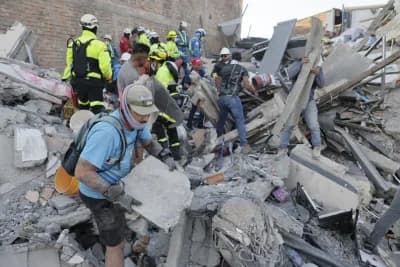 Colombia earthquake death toll rises to 188 as rescue efforts continue