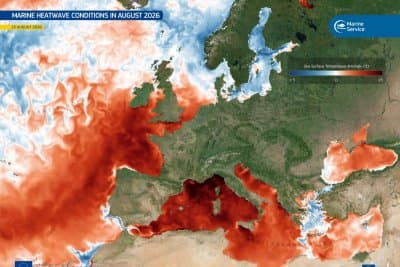 Study: Europe sees marine heat wave from climate change