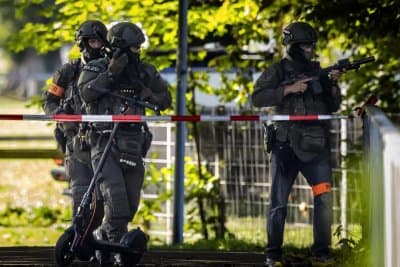 Swiss police launch manhunt after rave shooting kills 1, wounds 5