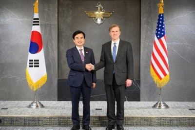 Ex-Chinese military men accused of espionage activities near US bases by South Korean police