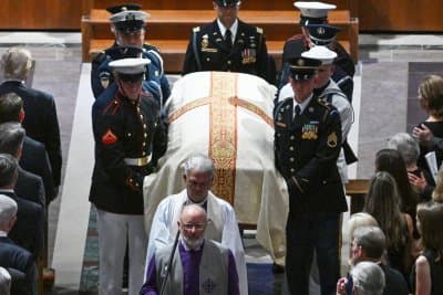 Sen. Lindsey Graham's S.C. funeral attended by state dignitaries, family