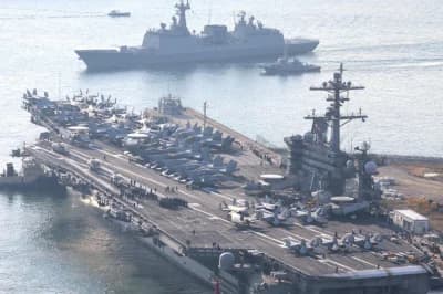 USS George Washington reaches CENTCOM region in Middle East