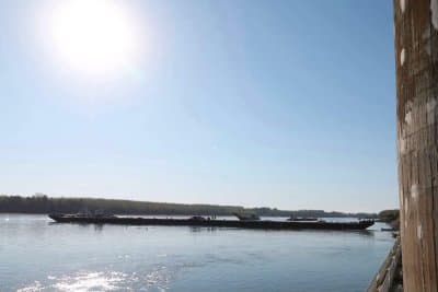 Hungary sinks barges into Danube River to stave off energy crisis