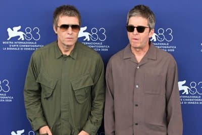 Look: Noel and Liam Gallagher promote Oasis doc in Venice
