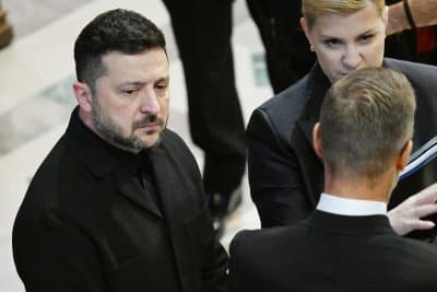 Zelensky says Russia war is strengthening North Korea military