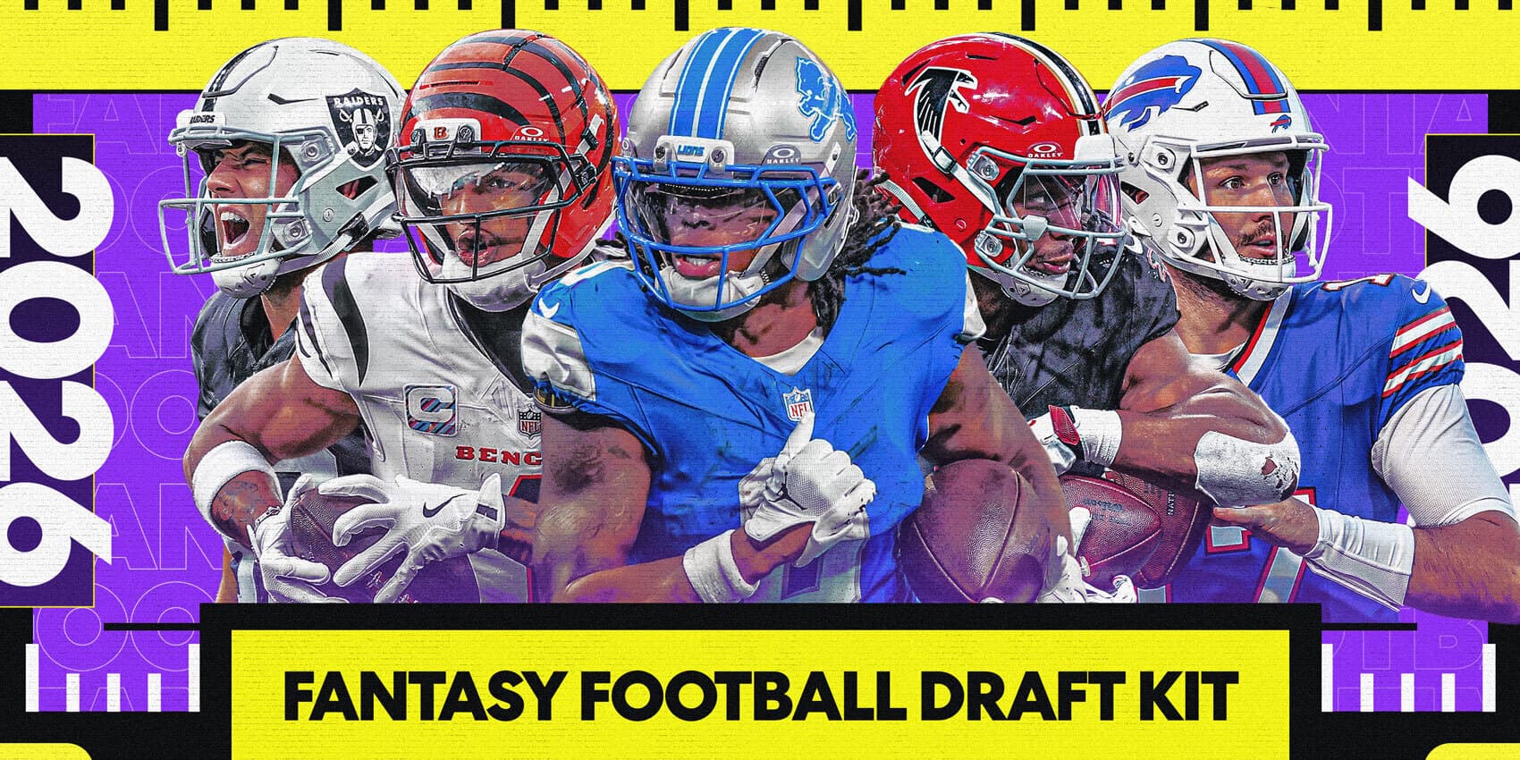 2026 Fantasy Football Draft Kit: Strategy, cheat sheets, mock drafts, rankings — everything you need to win your league