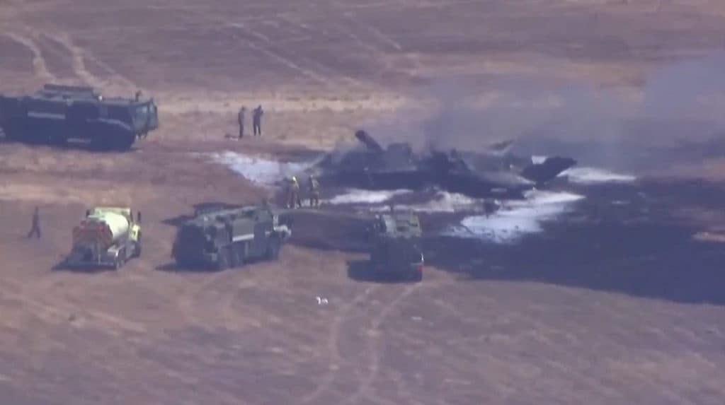 Marine Corps says F-35B jet crashed in California, pilot in stable condition after ejecting