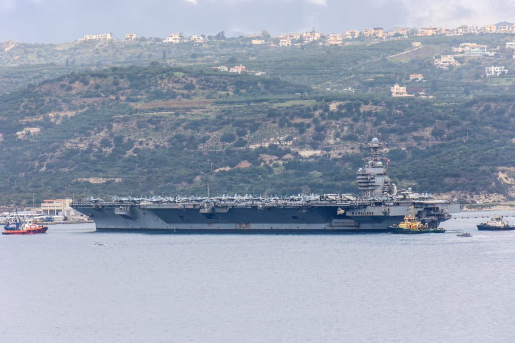 U.S. pulls last aircraft carrier in Asia as Trump focuses on Iran and the Western Hemisphere