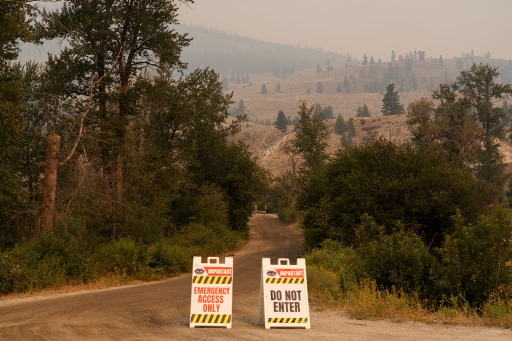 At least 200 major wildfires burn across U.S. and Canada