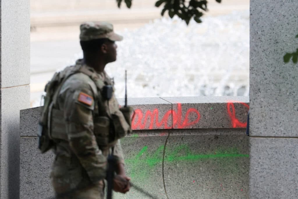 Kentucky woman indicted on charges related to World War II Memorial damage
