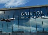 Stranded passengers are left 'screaming' as UK airport suspends all flights due to runway defect
