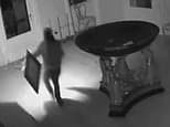 Gone in 180 seconds: Moment art thieves steal €9 million of works by Cézanne, Matisse and Renoir from museum