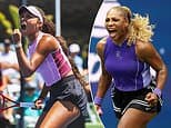 Teenage tennis star who played Serena Williams in Hollywood blockbuster is making US Open debut