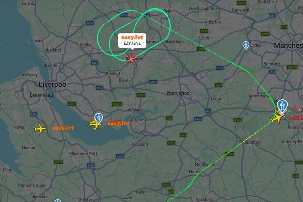easyJet flight declares 'emergency' before Manchester Airport landing as fire crews called to runway