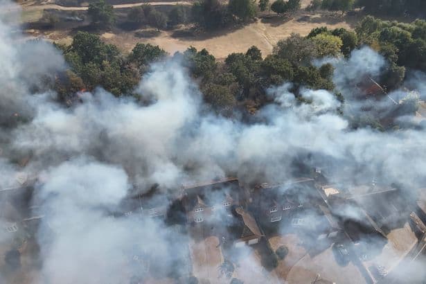 Raging blaze saw Stourbridge residents grab hosepipes as 'wartime' community spirit kicked in