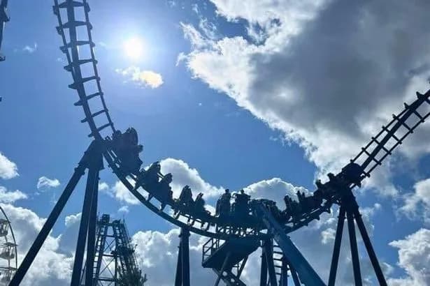 Bank Holiday chaos as rollercoaster breaks down leaving riders stuck 50ft in air
