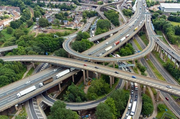 The most polluted spots in Birmingham revealed with A38M and M6 'choking residents'