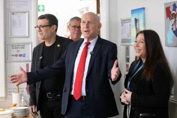 Andy Burnham and John Healey £600 deductions for state pensioners