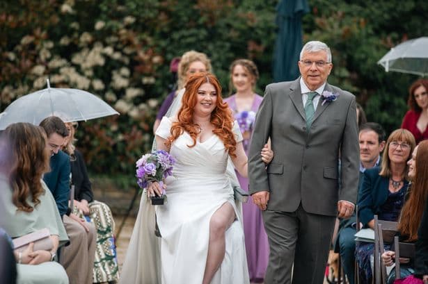 Bride in wheelchair left stranded at altar as wedding venue moved ramp