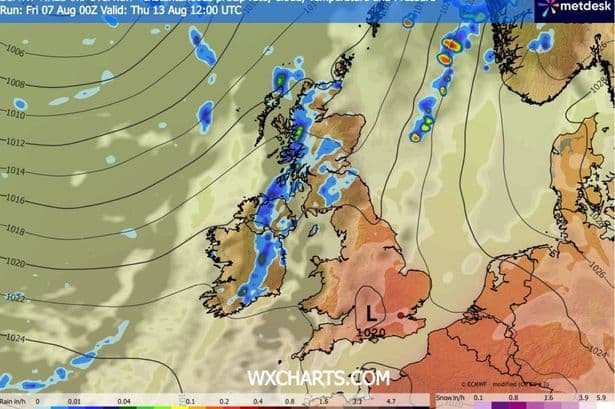 UK heatwave 2026: Full list of 27 counties forecast to sizzle as temps could hit 36C