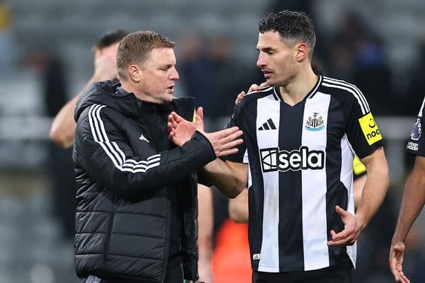 Fabian Schar sends bullish response over Newcastle United fears amid Eddie Howe exit 'shame'