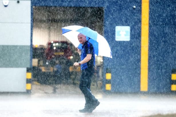 North East set for rain this week as forecast shows return to typical British weather