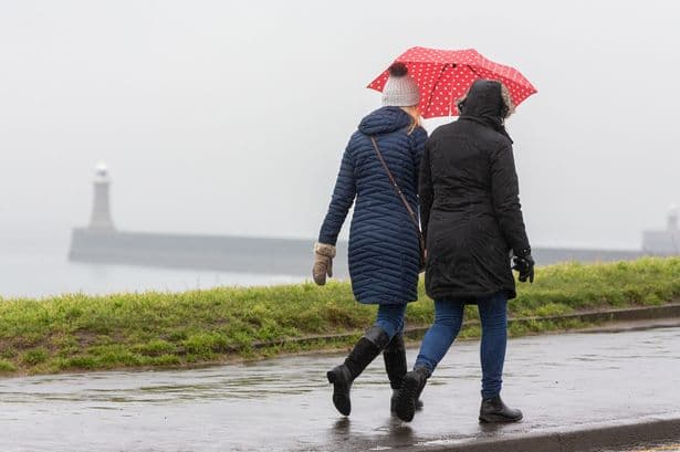 Met Office warns of heavy rain and thunderstorms in North East next week
