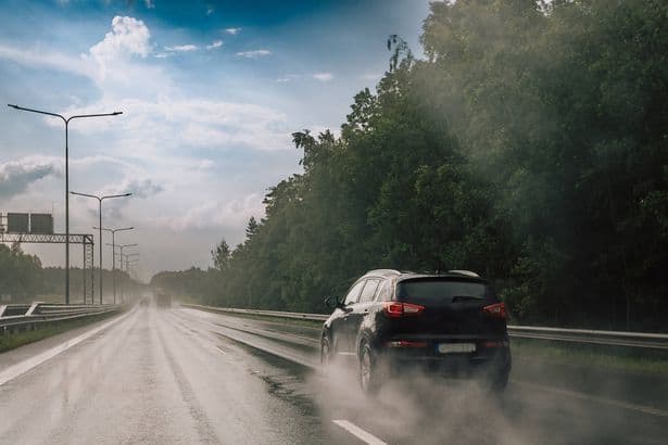 Motorists could face £5k fine for wet weather error as heavy rain and storms hit