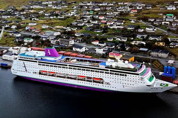 Body found after man reported overboard from Ambition cruise ship off coast of Scotland