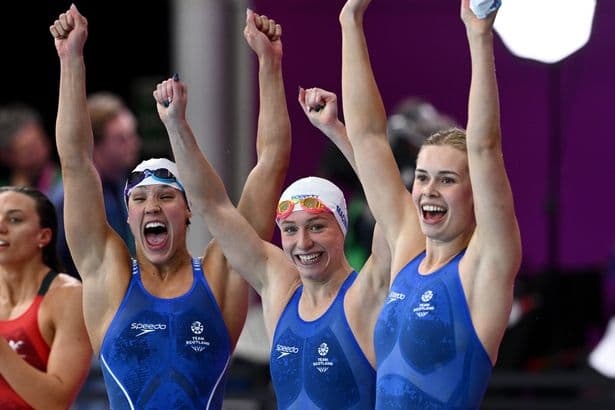Scotland's swimmers bag four Commonwealth Games medals as John Swinney hails pool heroes