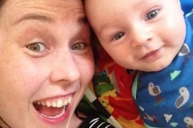 Mum of baby who died from rare condition after being sent home says his grave is 'too painful'