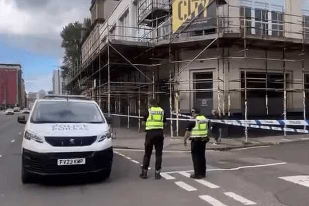 Man rushed to hospital after being found injured in Glasgow as police lock down scene