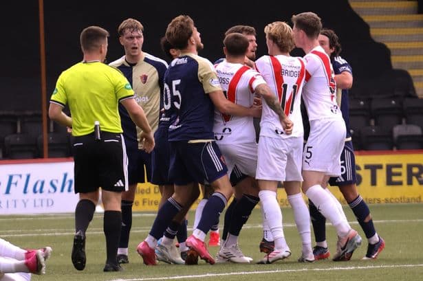 Airdrie boss 'surprised the ball boys didn't get booked' as officials 'spoil' derby draw with East Kilbride