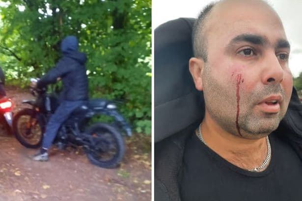 "Why are you doing this?" Masked thugs batter Glasgow refugee as he begs for mercy in brutal 'racist attack'