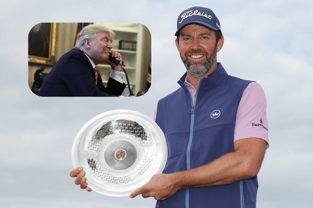 President Donald Trump calls Scott Jamieson to congratulate East Kilbride golfer on first Tour win for 14 years