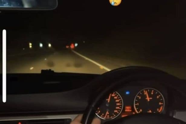 Videos appear to show 'last spin' of five teenagers killed in M9 crash