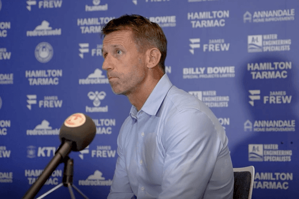 Raging Neil McCann erupts at BBC interviewer as 'negative' Kilmarnock question sparks on-air exchange