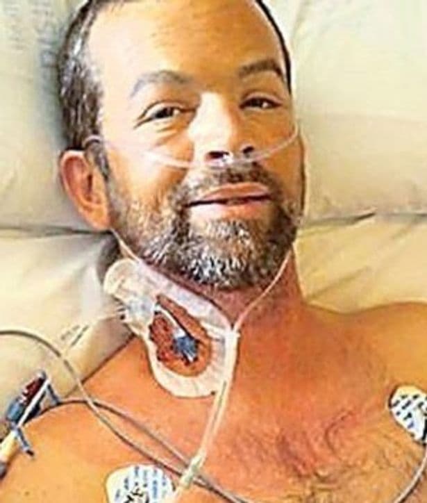 Cyclist’s horror ride as huge grizzly bear ripped 60 holes in his body and exposed his kidney