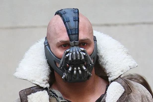 Tom Hardy revives Batman villain Bane for new hip hop album with Busta Rhymes and raps about Hollywood stars