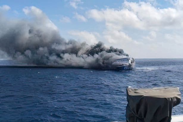 Indonesian ferry fire as multiple dead and dozens missing on ship with 271 people