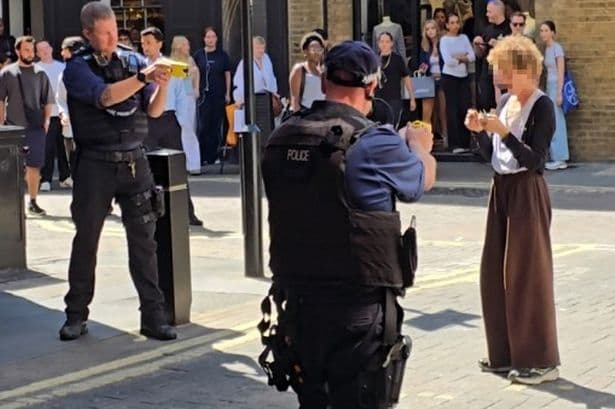 Covent Garden 'stabbing' as woman in 'stand-off' with cops as 'people panicked and fled'