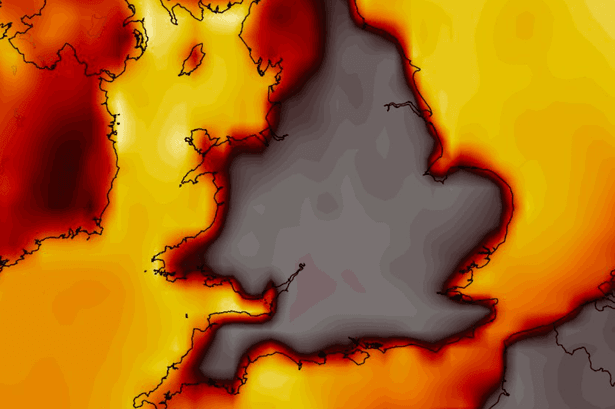 UK weather maps show hottest day of year as 12 counties hit 38C or more – list