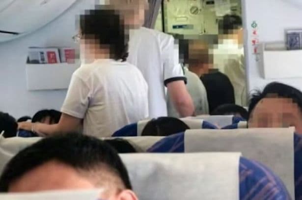 Passengers desperately dash for loos after flight attendants hand out 'laxative' prune juice